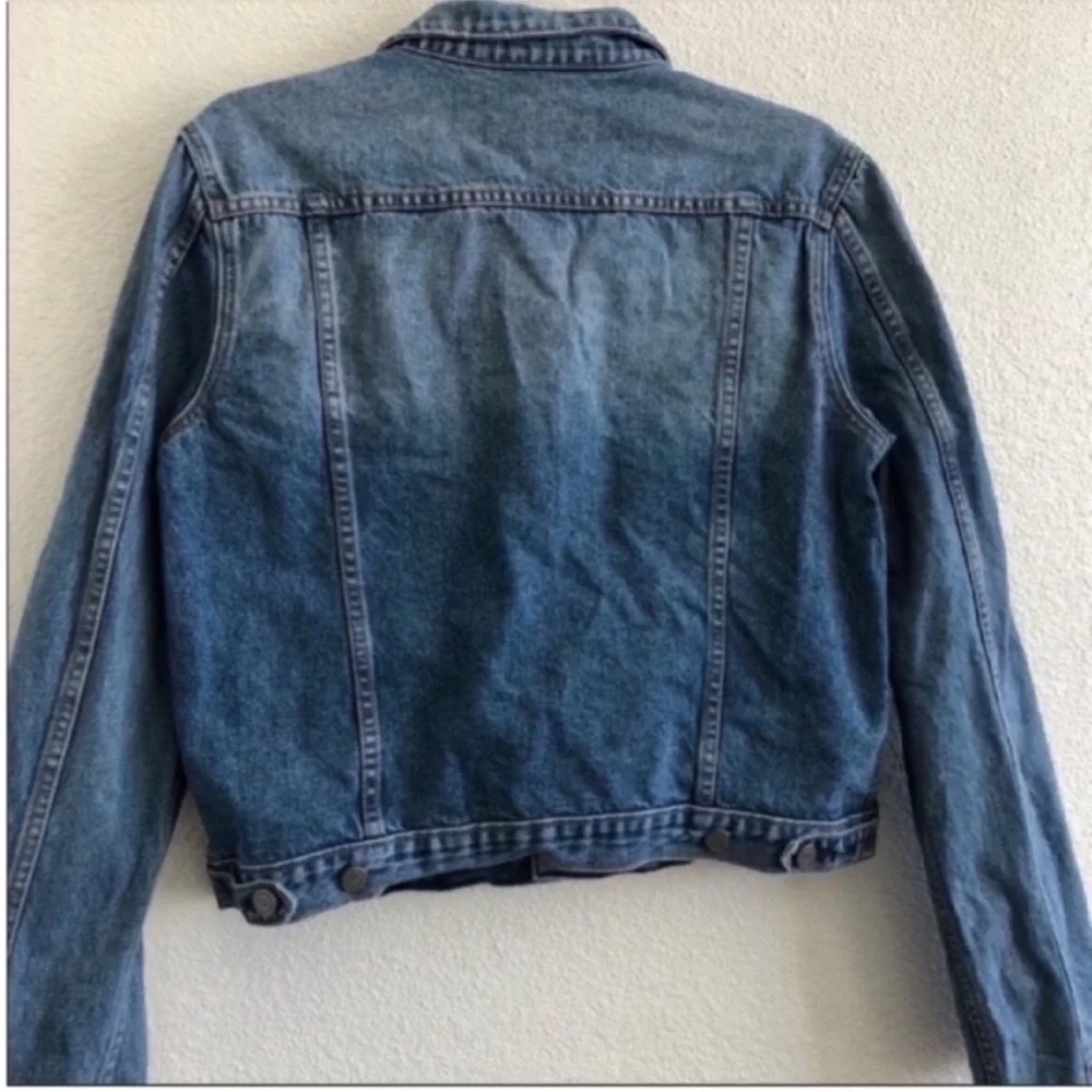 GRLFRND Bianca Cuff Denim Jacket Maiori